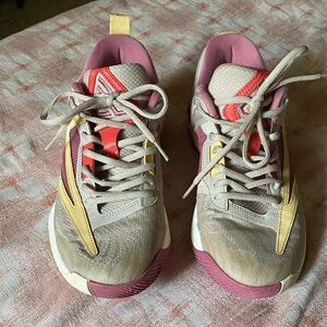Nike Pink and Cream Athletic Shoes